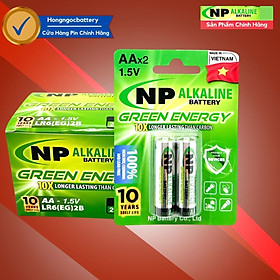 Mua Hộp 12 Đôi ( 24 Viên ) Pin AA và AAA NP Battery Alkaline 1 5V - Hàng chính hãng
