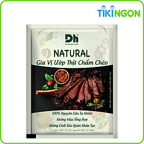 Natural Gia vị Ướp Thịt Chẩm Chéo DH Foods 10gr DH Foods