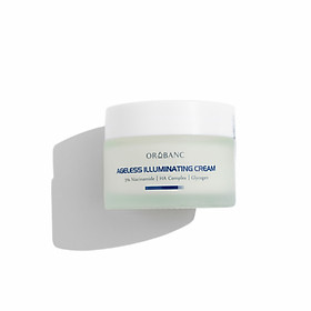Kem dưỡng ẩm, phục hồi, sáng da và chống lão hóa - Orobanc Ageless Illuminating Cream 40GR