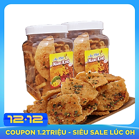 Cơm Cháy Chiên Mắm Hành Loại Ngon (Ít vụn - Giòn ngon - đậm vị ) thương hiệu Nàng Khô - 1 Kí