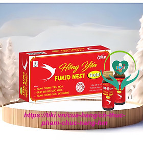 Lisse hồng yến fukid nest- Hộp 6 lọ x 30 ml - Bồi bổ cơ thể và khí huyết ,tăng cường sức khỏe
