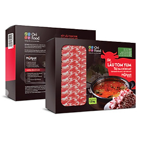 Big C - Ba chỉ bò Mỹ nhúng lẩu Tomyum Hotpot 1300g - 42012