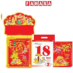 Lịch Bloc Siêu Đại 2026 - Bốn Mùa Hạnh Phúc - Sách Thời Đại STĐ-NST07