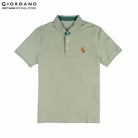 Áo Thun Có Cổ Polo Nữ Thêu Logo Napoleon Công Nghệ Kháng Khuẩn Giordano 05311251