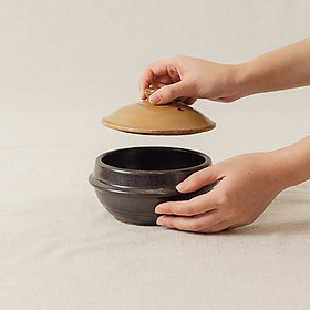 Nồi gốm nắp vàng (5 cỡ)