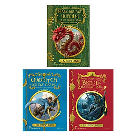 Hình ảnh Sách - Combo 3 Cuốn Harry Potter Ngoại Truyện ( Sinh Vật Huyền Bí, Qua Các Thời Đại, Người Hát Rong )