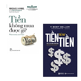 Combo 2 Cuốn Sách Hay Về Tài Chính: Tiền Không Mua Được Gì+Tiền Đẻ Ra Tiền - Đầu Tư Tài Chính Thông Minh