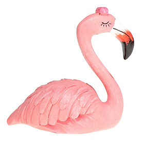Chic Flamingo Ormament Furnishing Figurine Sculpture Home Decoration a