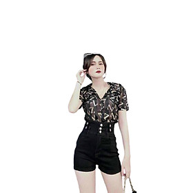 Quần short jean nữ cao cấp