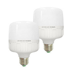 2 Bóng đèn Led trụ 50w siêu sáng tiết kiệm điện kín chống nước Posson LC-H50x