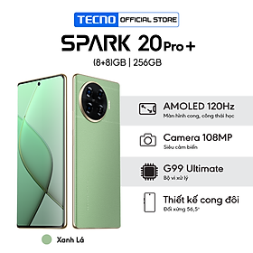 Điện thoại tecno spark 20 pro+ gb/256gb - hàng chính hãng
