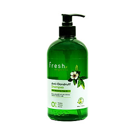 Dầu Gội Tràm Trà Ngừa Gàu Fresh Organic Anti-Dandruff Shampoo With Natural Tea Tree Oil 500g