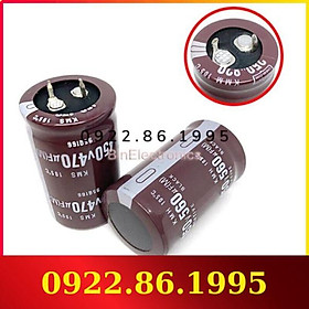 Tụ Điện Điện Phân 200V 250V 400V 450V 100Uf 220Uf 270uf330 470Uf 560Uf 680Uf 820Uf 1000Uf 2200Uf 3300Uf Tụ Nhôm hà