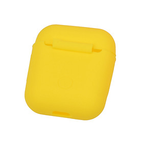 Silicone Headphones Case Compatible with Apple AirPods Wireless BT Headset Protective Storage Box Earphone Cover Pouch