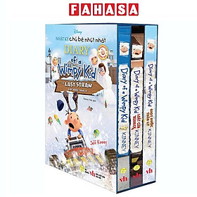 Boxset Nhật Ký Chú Bé Nhút Nhát - Diary Of A Wimpy Kid - Holiday Collection - Phiên Bản Giới Hạn Disney+ (Hộp 3 Cuốn)