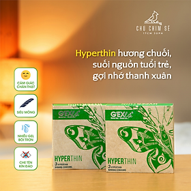 Bao cao su GEXlife/G'EXlife Hyperthin ôm khít kéo dài hộp 3 cái