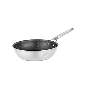 Chảo chống dính vân đá Inox 304 liền khối sâu lòng Elmich Trimax CZ EL-3836 size 24cm