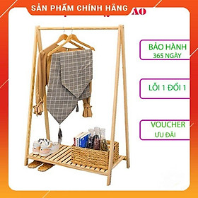 Mua Giàn treo quần áo bằng gỗ  kệ phơi đồ đa năng chữ A
