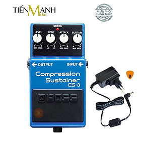 Mua Phơ Guitar Boss CS-3 Compression Sustainer - Bàn Đạp Fuzz Pedals Effects CS3 Hàng Chính Hãng - Kèm Móng Gẩy DreamMaker