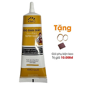 Keo Dán Giày Nhiệt XIMO Trong Suốt Siêu Dính Dùng Không Tổn Thương Da