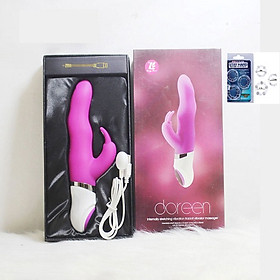 Dụng Cụ Tình Yêu Cho Nữ Easy Love Doreen - Silicone Cao Cấp Mềm Mịn - Thụt Tự Động 10 Chế Độ - Tặng kèm vòng Đeo Stay Hard hỗ trợ kéo dài thời gian quan hệ