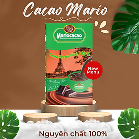 Bột Cacao Mario cao cấp nguyên chất 100% không đường, nguyên liệu nhập khẩu