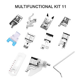 Sewing Machine Presser Feet Set 11PCS 505A Professional Sewing Crafting Presser Foot Sewing Machine Parts & Accessories