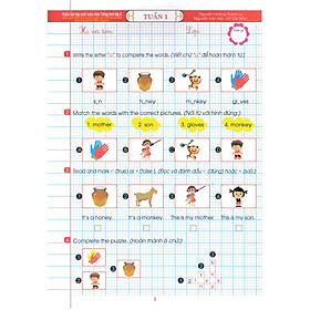 Sách PHIẾU BÀI TẬP CUỐI TUẦN MÔN TIẾNG ANH LỚP 2 (THEO CHƯƠNG TRÌNH GIÁO DỤC PHỔ THÔNG MỚI ĐỊNH HƯỚNG PHÁT TRIỂN NĂNG LỰC)