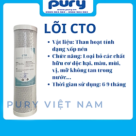Mua Bộ Ba Lõi Lọc Nước 1 2 3 Máy Ro --- Lõi Lọc Thô 123 (PP5 + OCB + CTO)