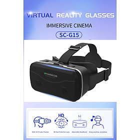 Mua Kính Thực Tế Ảo VR Box Chính Hãng VR Shinecon SC-G15 Xem Film 3D Siêu Nhẹ Dùng Cho Điện Thoại Từ 4.7 - 7 Inches - Hàng Chính Hãng