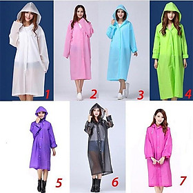 Mua Áo Mưa Thời Trang Eva Nhiều Màu
