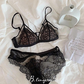 Bộ Đồ Lót Ren Mỏng Manh - B.Lingerie