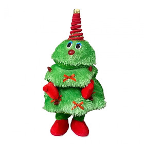 Christmas Electric Plush Dancing Plush Toy for Living Room Party Decorations