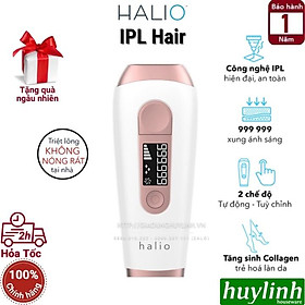 Máy triệt lông cá nhân Halio IPL Hair Removal Device - Tặng quà ngẫu nhiên