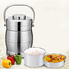 Hình ảnh Cặp lồng đựng cơm inox
