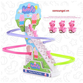 Đồ Chơi Hộp heo Peppa pig hồng leo thang , 229-21 , SP349181