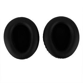 1 Pair Black Ear Cushion Pads for SONY MDR-10RBT MDR-10RNC MDR-10R Headphone
