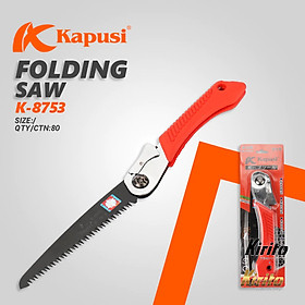 Mua Cưa gỗ cầm tay đa năng gấp gọn Nhật Kapusi  thép SK5 siêu sắc  cưa cành cán xếp  gấp gọn an toàn