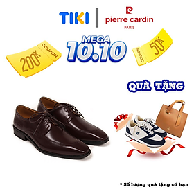 Giày Da Pierre Cardin Penny Loafer - PCMFWLC093BRW màu nâu