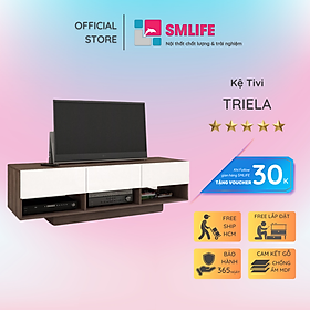 Kệ TV phòng ngủ thiết kế thông minh SMLIFE Triela