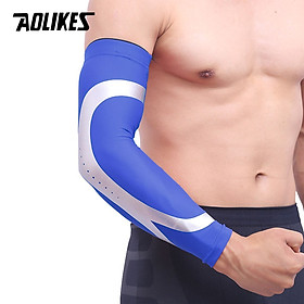 Ống tay chống nắng bảo vệ khuỷu tay thể thao AOLIKES A-7945 Sport protection elastic arm
