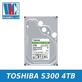 Ổ cứng HDD Toshiba S300 4TB Surveilance - Hàng Chính Hãng