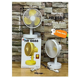 Mua QUẠT BÀN HR-6688 CỰC MÁT  ĐÃO ĐƯỢC