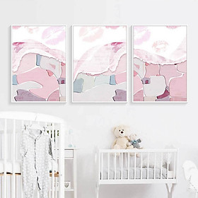 Mua Combo 3 Tranh treo tường Canvas trìu tượng tối giản 30x40cm không khung WS81212C