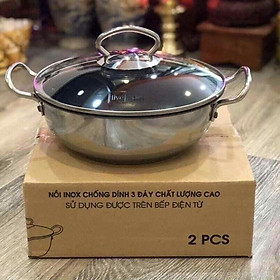 Mua Nồi kho thịt cá chống dính Inox Fivestar 3 đáy site 18cm