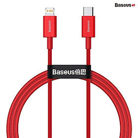Mua Cáp sạc nhanh siêu bền Type C  20W cho iPhone 12 / iPhone 11 Series (Type-C to Iphone PD 20W/18W Fast charge & 480Mbps Data  TPE Cable) -màu Đỏ hàng nhập khẩu