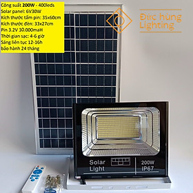 Mua Đèn Năng lượng mặt trời 200w siêu sáng