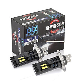 Pair of Fog Lamps 2525 12LED CREE H7 Highlight LED Fog Light Running Light Bulb Parking Bulb