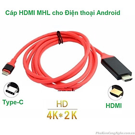 Mua Cáp HDMI MHL cho điện thoại Android Type-C dài 2m