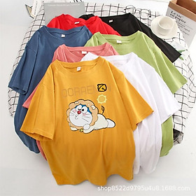 Áo phông Unisex Nam nữ in hình Doremon cute